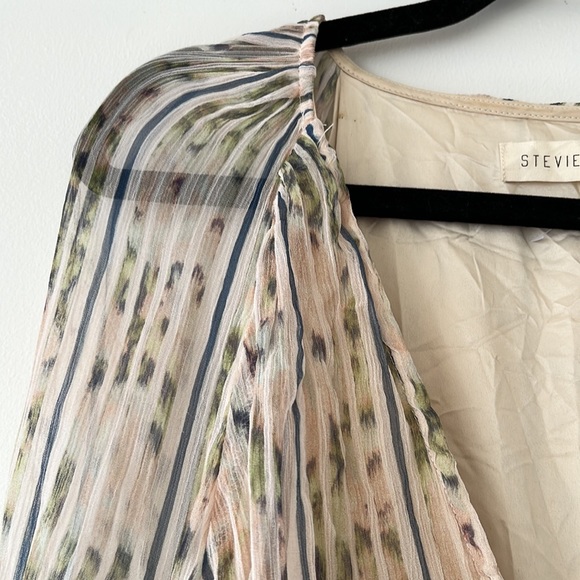 STEVIE MAY Valiant Long Sleeve Ruffle Trim Maxi Dress RRP$350 - Picture 11 of 16